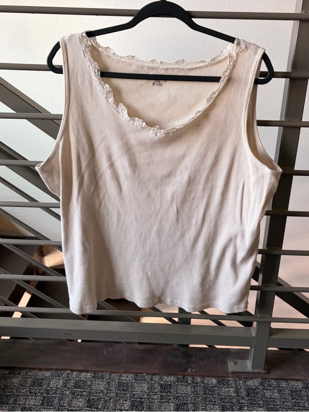 cream lace tank top | loungewear coquette lingerie